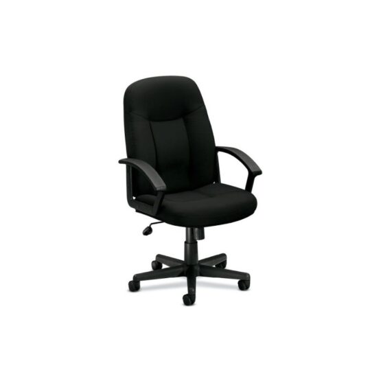 basyx by HON HVL601VA10 Series Mid-back Chair with Loop Arms