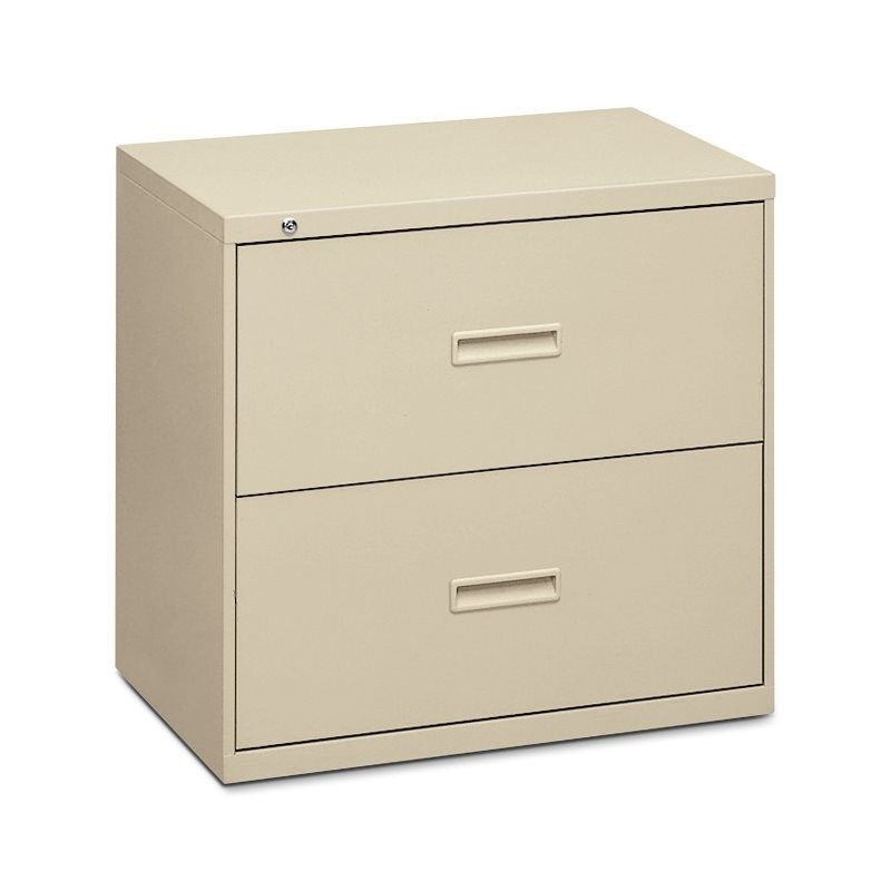 HON 432LL 400 Series 30 by 28-3/8 by 19-1/4-Inch 2-Drawer Lateral File, Putty