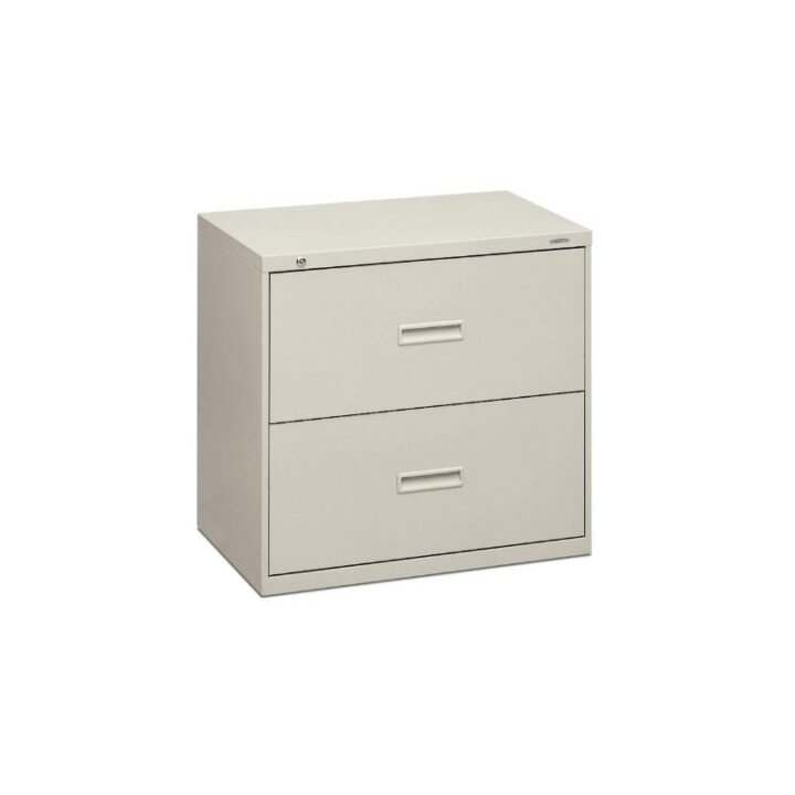 HON 432LQ 400 Series 30 by 28-3/8 by 19-1/4-Inch 2-Drawer Lateral File, Light Gray