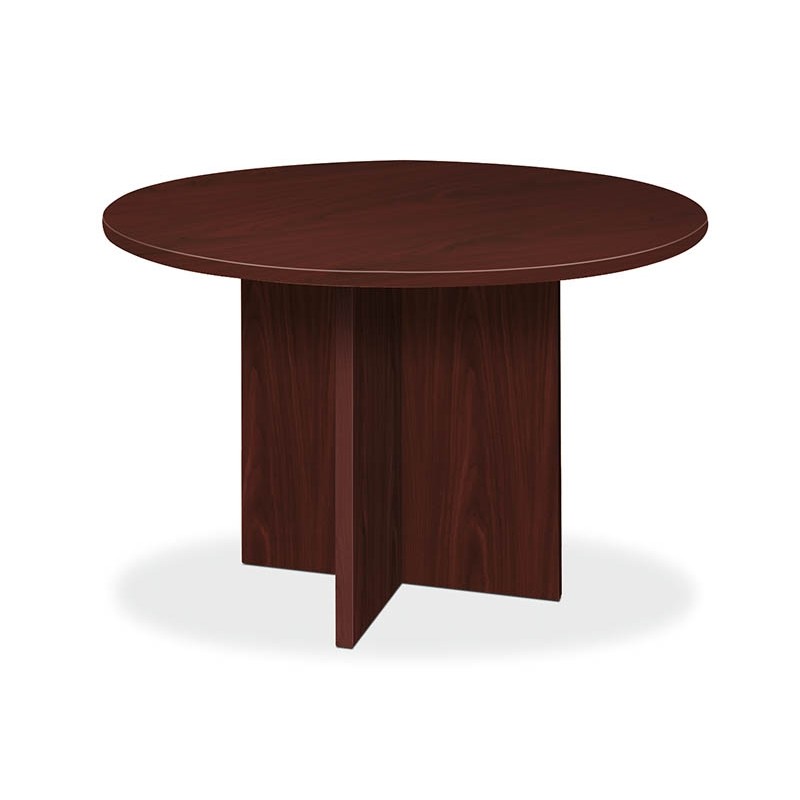Basyx by HON BLC48DNN BL Round Conference Tables with X-Base — INTERNEGOCE 