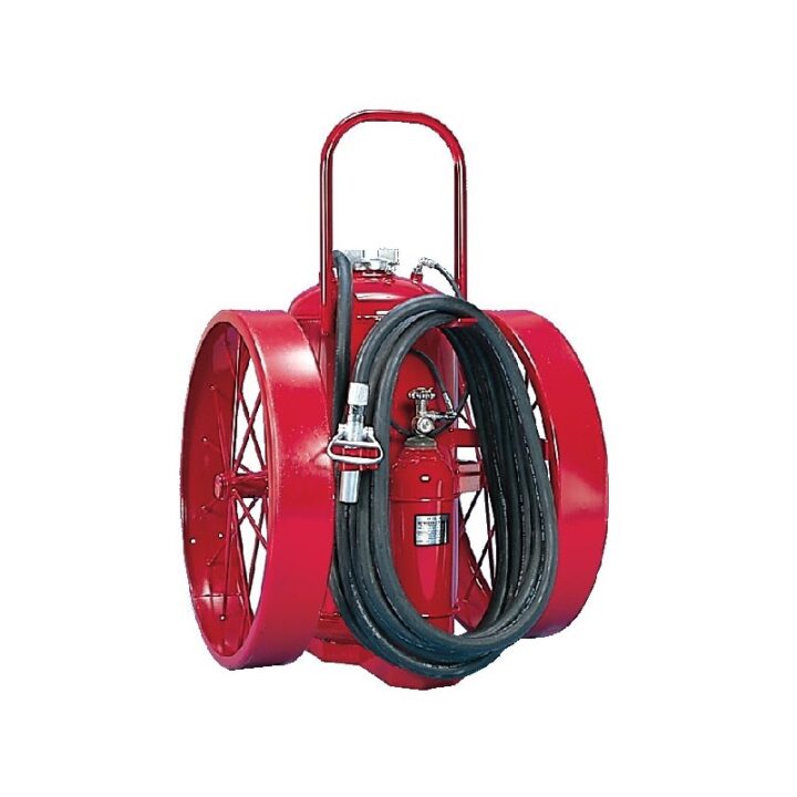 Amerex 491 Wheeled Fire Extinguisher, 300 lb, 50 ft