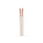 IUSA- Copper CABLE 12-AWG ZIP-CORD -White- RL/100MT/328.08FT