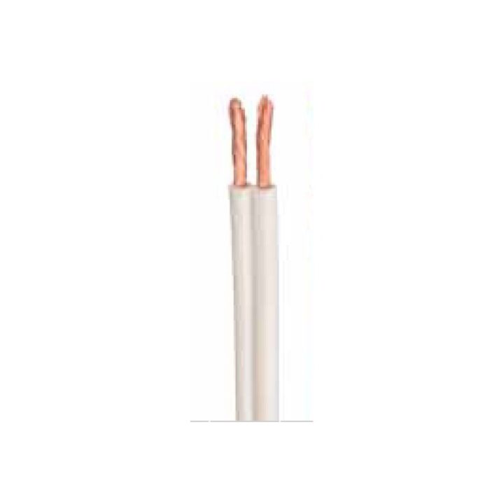 IUSA- Copper CABLE 12-AWG ZIP-CORD -White- RL/100MT/328.08FT