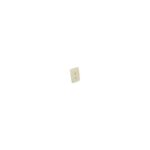 IUSA- Duplex OUTLET w/PLATE 127V/15A - Ivory