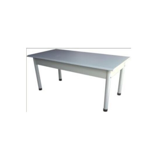 KUBIC - Heavy-Duty Metallic TABLE- 72x36 - White/Putty