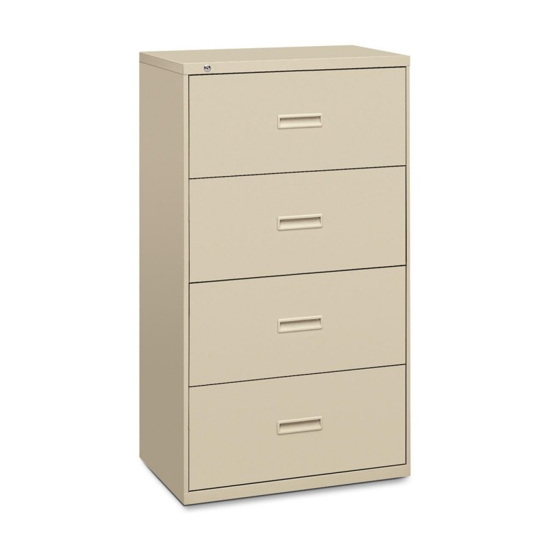 HON/BASYX - Lateral FILE - 30" - 4Dwr - KeyLock - Putty