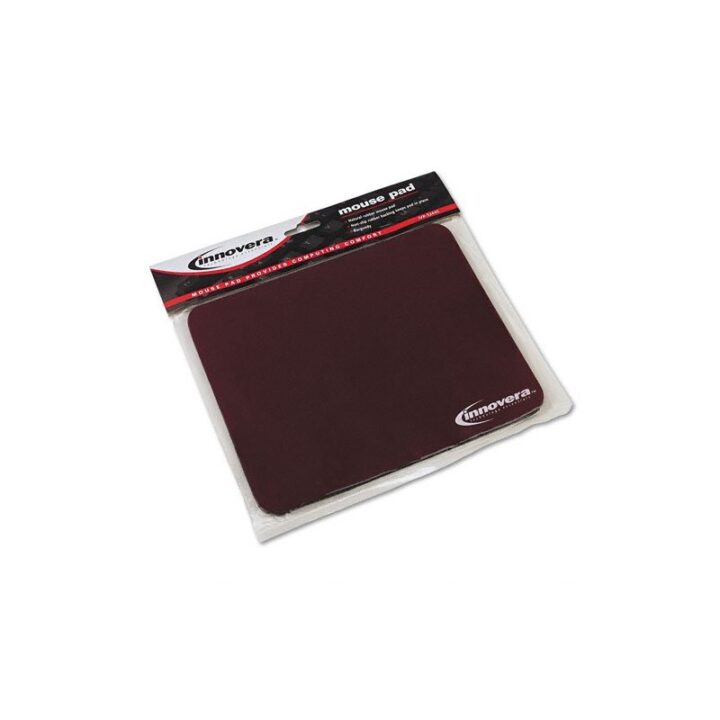 Innovera - Natural Rubber Mouse Pad, Burgundy