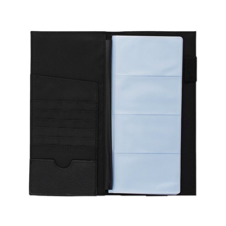 Rolodex Low-Profile Business Card Book, 96-Card, Black (76659)