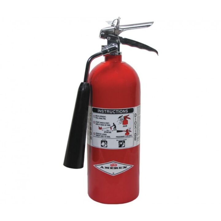 Amerex 322 - 5 LB. Carbon Dioxide Fire Extinguisher
