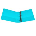 Samsill 2-Inch Fashion Presentation View Binder, Turquoise, 2 Pack (U86677)