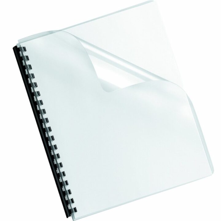 Fellowes Binding Presentation Covers, Oversize Letter, Clear, 25 Pack (52309)