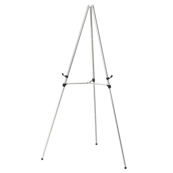 Ghent 1060 3 Leg Telescoping Easel - Satin Aluminum