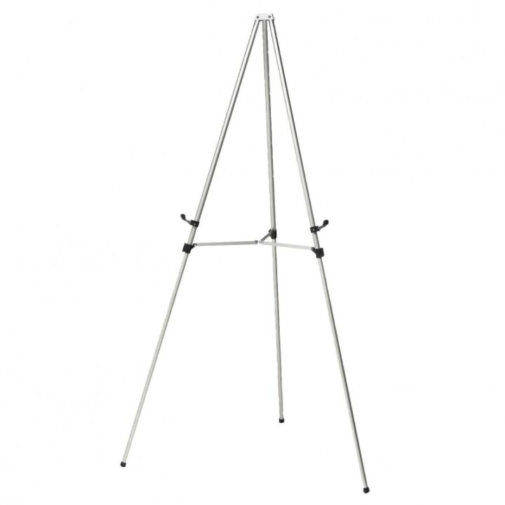 Ghent 1060 3 Leg Telescoping Easel - Satin Aluminum