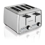 Hamilton Beach 24791 Modern Chrome 4-Slice Toaster