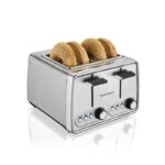 Hamilton Beach 24791 Modern Chrome 4-Slice Toaster