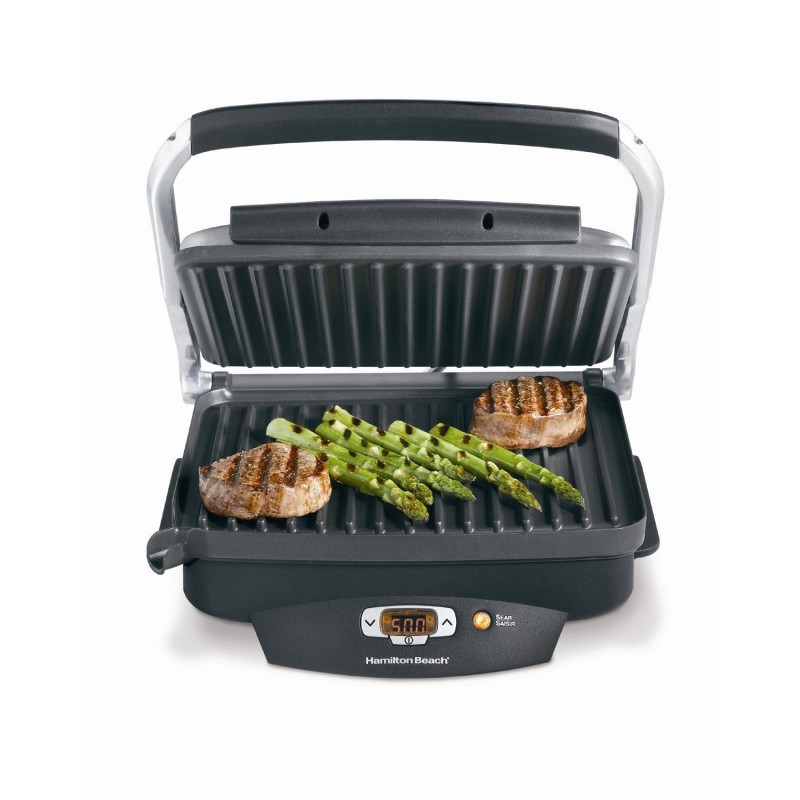 Hamilton Beach 25331 Super Sear 100-Square-Inch Nonstick Indoor Searing Grill