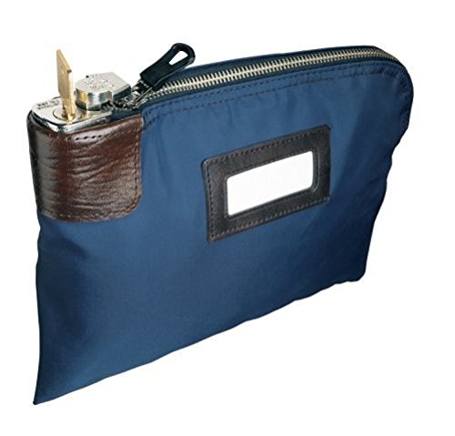 Zipper Top Wallet Bag Vinyl 11 x 6-16 mil 406 Micron Thickness Blue 1 Each 1 