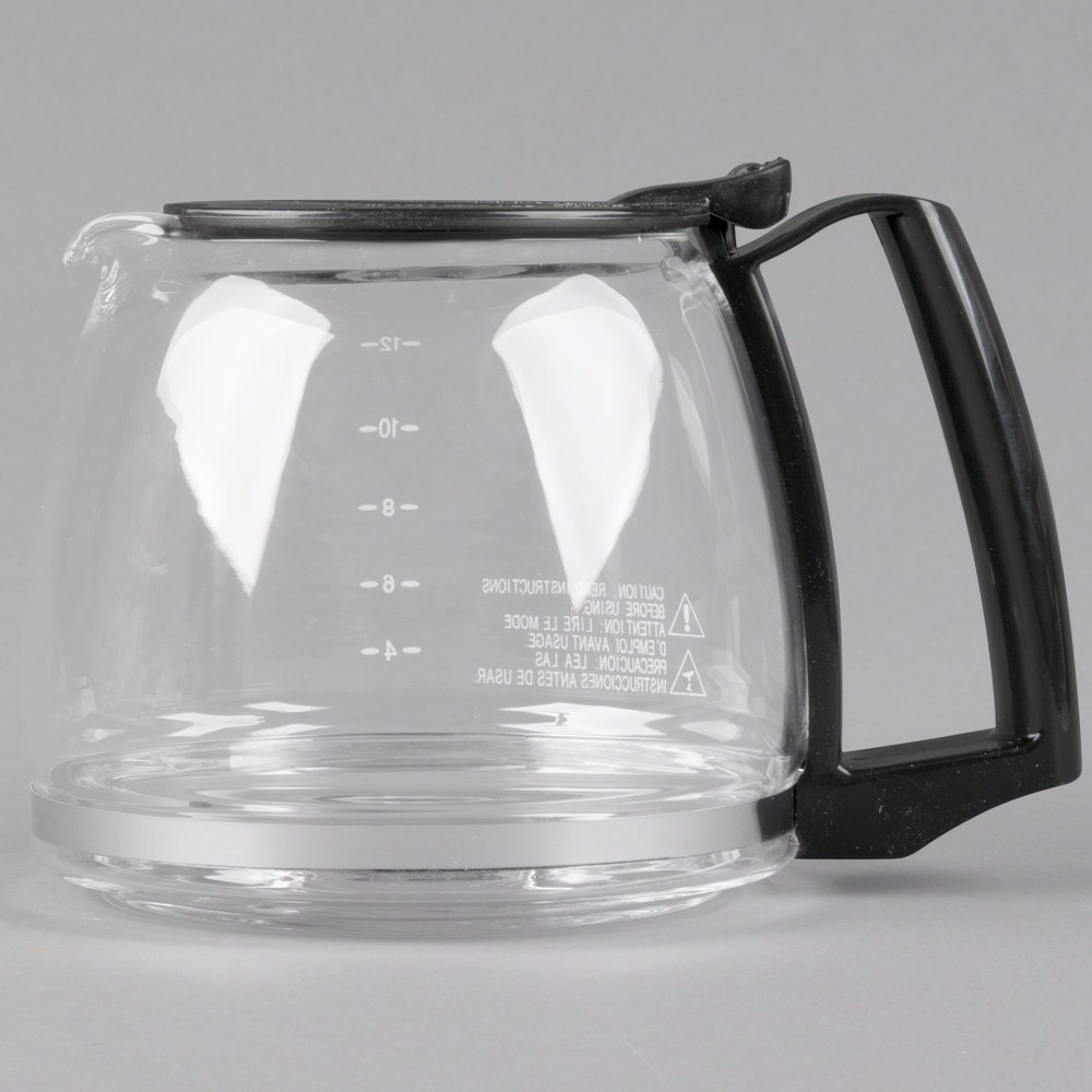 Proctor Silex Black Glass Carafe - Ace Hardware